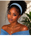 Denim Doll Headband