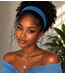 Denim Doll Headband