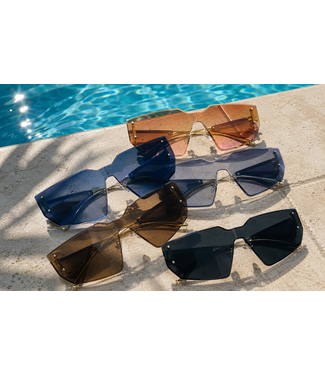 Abstract Frame Sunglasses