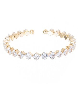 Frost Bite CZ Bracelet - Gold