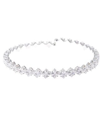Frost Bite CZ Bracelet - Silver