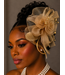 Bloom & Grace Fascinator - Tan