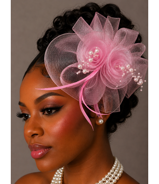 Bloom & Grace Fascinator - Pink