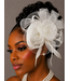 Bloom & Grace Fascinator - White