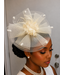 Better With Time Fascinator - Ivory
