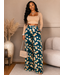 Golden Orbs Pants - Emerald
