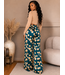 Golden Orbs Pants - Emerald