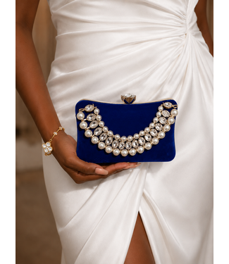 The Monarch Clutch - Blue