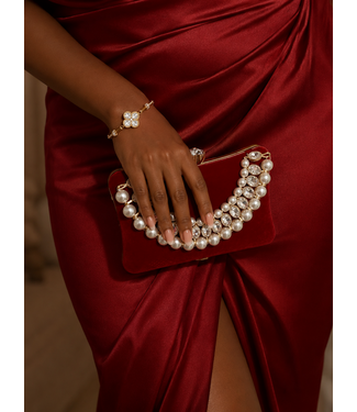 The Monarch Clutch - Wine