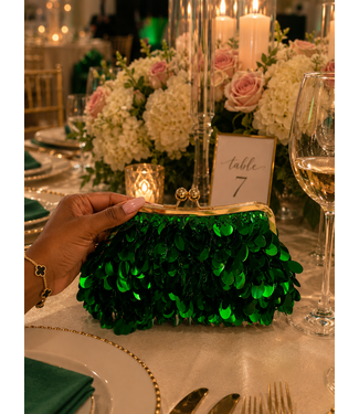 Disco Dream Clutch - Green