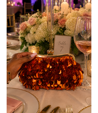 Disco Dream Clutch - Orange
