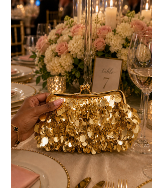 Disco Dream Clutch - Gold
