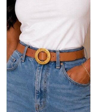 Celine Belt - Tan