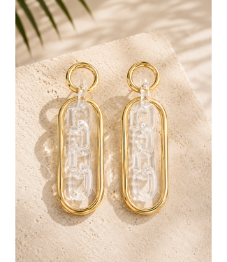Anchored In Style Earrings - Gold