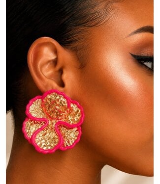 Island Muse Earrings - Pink