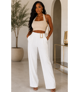 Tailored Hardware Pants - Off White