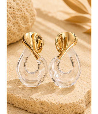 In The Clear Earrings - Clear