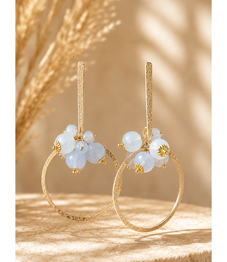 Color Me Happy Earrings - Blue