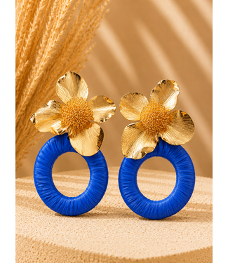 Must Have Moment Earrings - Royal Blue