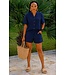 Soft Escape Shorts Set - Navy