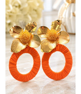 Must Have Moment Earrings - Orange