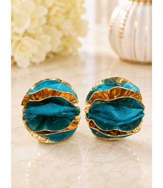 Festival Glow Earrings - Turquoise