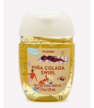 Bath & Body Works Piña Colada Swirl PocketBac Hand Sanitizer