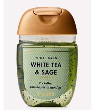 Bath & Body Works White Tea & Sage PocketBac Hand Sanitizer