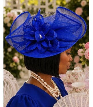 Crowning Glory Hat - Royal Blue