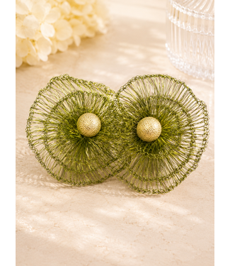 Beach Club Beauty Earrings - Green