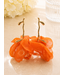 Make Me Flutter Earrings - Orange