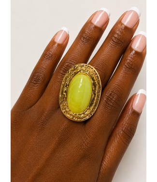 Head Turner Ring - Green