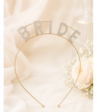 BRIDE Headband - Gold