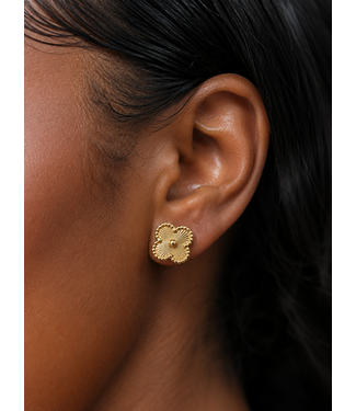 Clover Bae Earrings - Gold