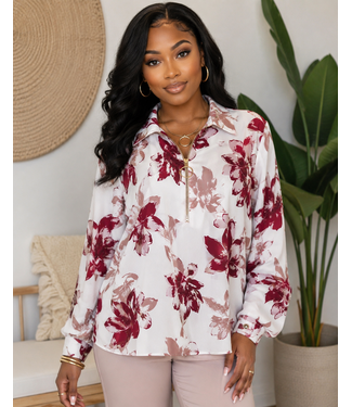 Blushing Tulips Top