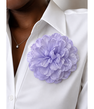 Spring Feel Rosette Fascinator & Corsage - Lavender