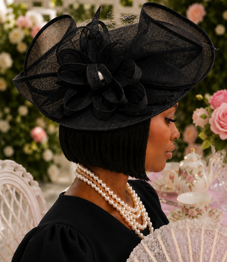 Crowning Glory Hat - Black