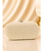 Pearl Obsession Clutch - Cream