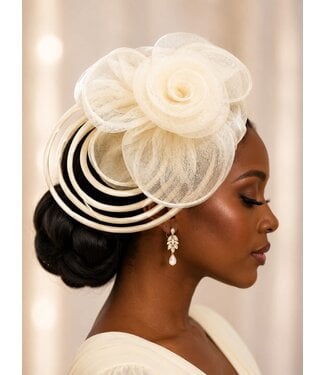 Sweet Escape Fascinator - Ivory