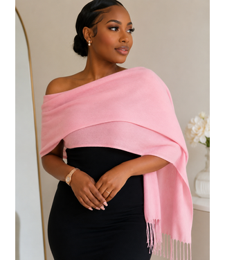 Pink Pashmina Scarf