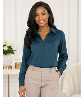 Smooth Finish Top - Teal