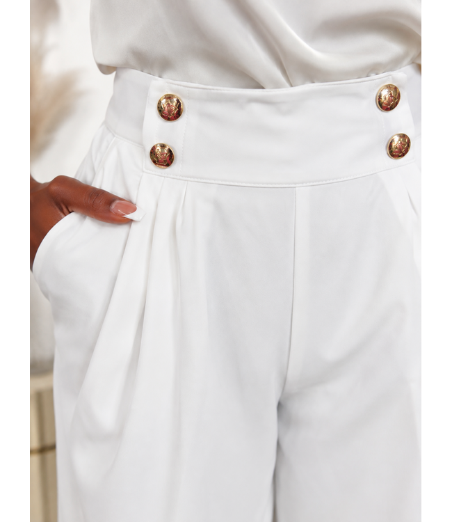 Classy Executive Pants - Off White