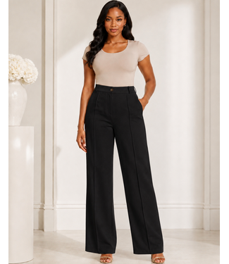 Signature Seam Pants - Black