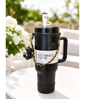 The Flowstate Quencher H2.0 Tumbler 40oz - Black