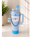 The Flowstate Quencher H2.0 Tumbler 40oz - Blue/Aqua