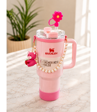 The Flowstate Quencher H2.0 Tumbler 40oz - Cherry Blossom Pink