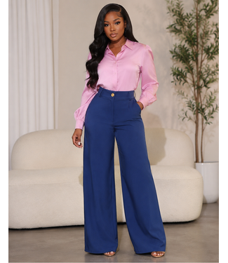 Always Timeless Pants - Light Navy