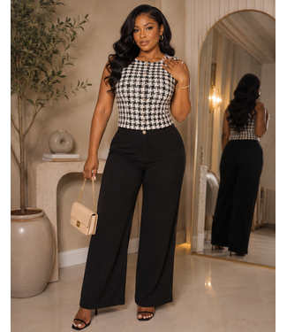 Basic Everyday Trousers - Black