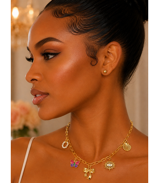 Pretty Girl Things Necklace - Gold