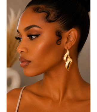 Lasting Impression Earrings - Gold